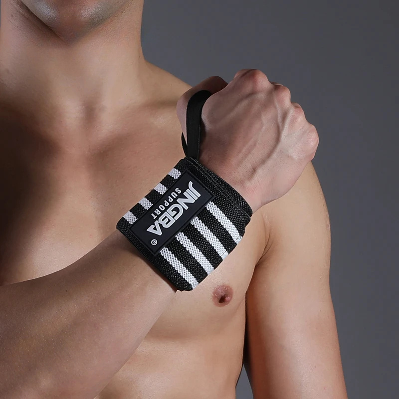 Wrist Wraps Weightlifting Support - 1 szt. Opaska na nadgarstek, stabilizator,