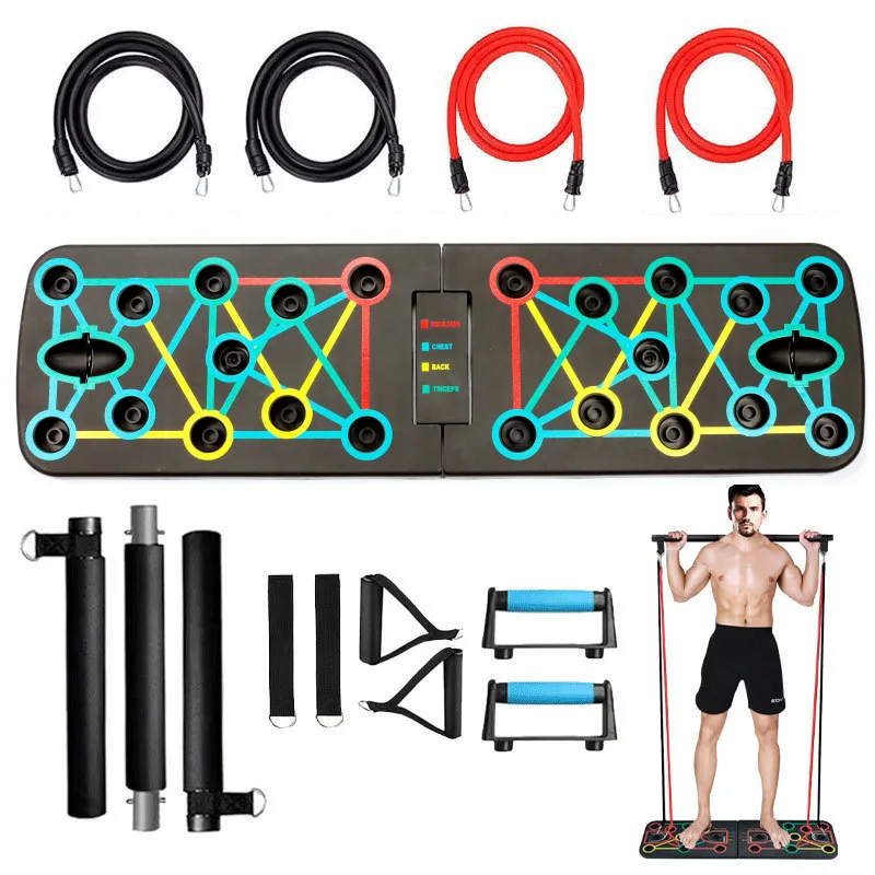 Push Up Board Foldable Multi Function - Składana, wielofunkcyjna deska do pompek, domowy
