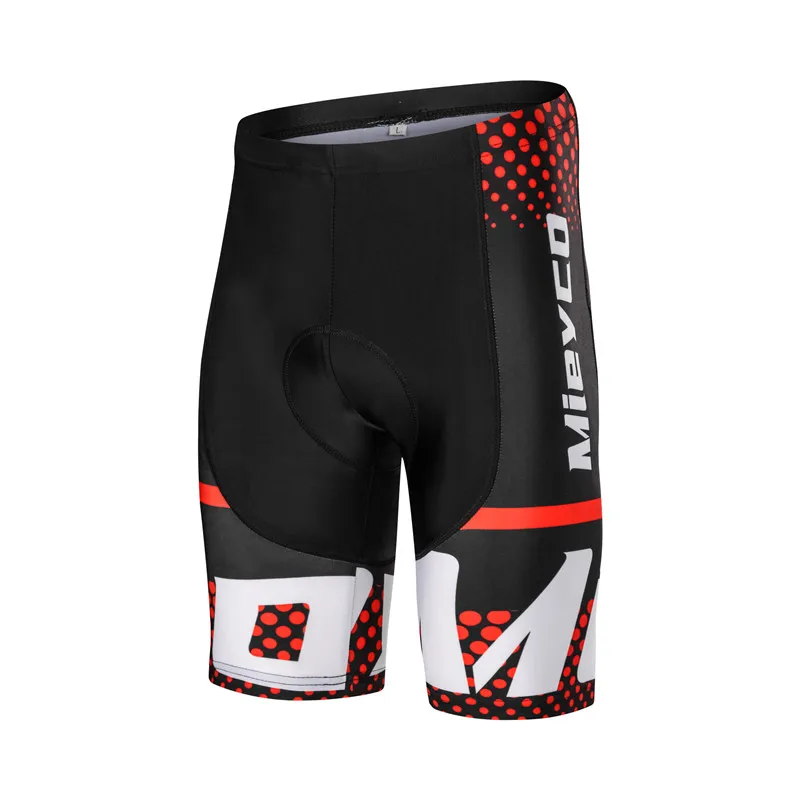 Padded Cycling Shorts 5D Gel - MIEYCO Oddychająca Bielizna Rowerowa Szorty Rowerowe