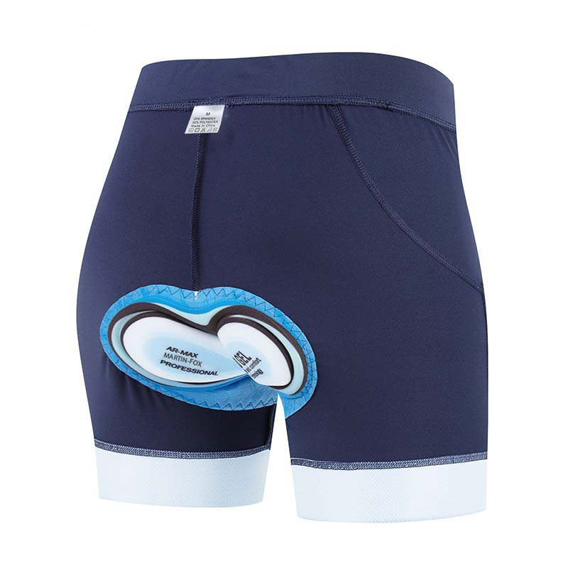 Padded Cycling Shorts 5D Gel - Damskie spodenki rowerowe oddychające szybkoschnące kompresyjne