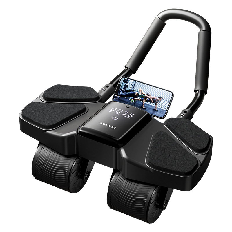 Ab Roller Wheel With Elbow Support - Automatyczny wałek do ćwiczeń mięśni brzucha