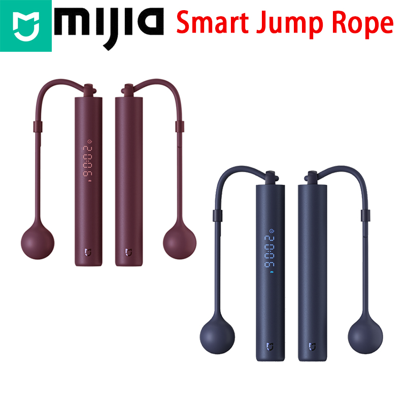 Smart Jump Rope Digital Counter - Xiaomi Mijia inteligentna skakanka Bluetooth5.0 licznik