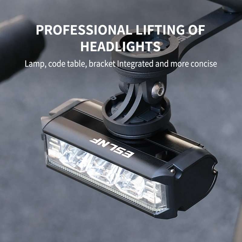Rechargeable Bicycle Headlight 1000 Lumen - Lampa rowerowa przednia ESLNF 1000 lumenów,