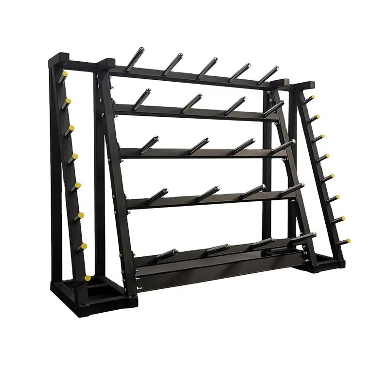 Fitness Equipment - Składany, wielofunkcyjny stalowy stojak na obciążenia