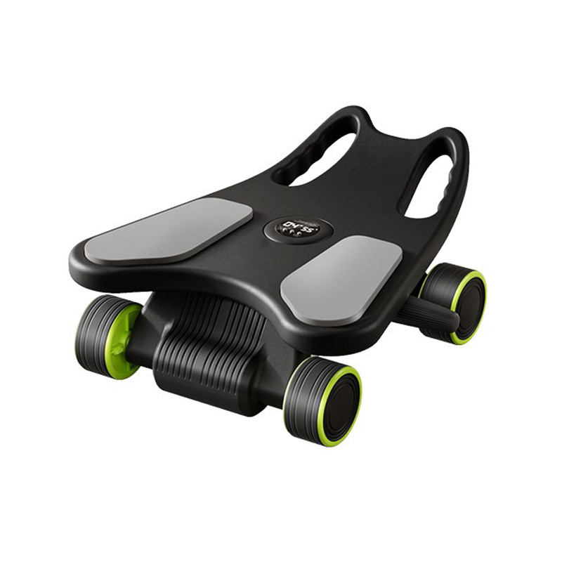 Ab Roller Wheel With Elbow Support - Wałek do ćwiczeń mięśni brzucha z