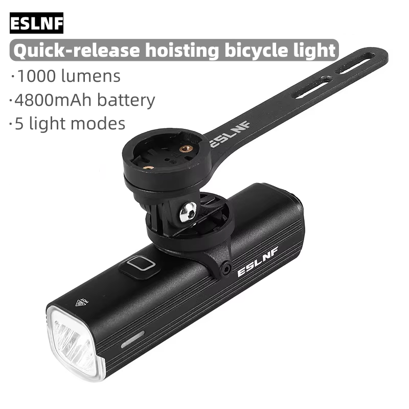 Rechargeable Bicycle Headlight 1000 Lumen - Przednia lampka rowerowa ESLNF 1000 lumenów