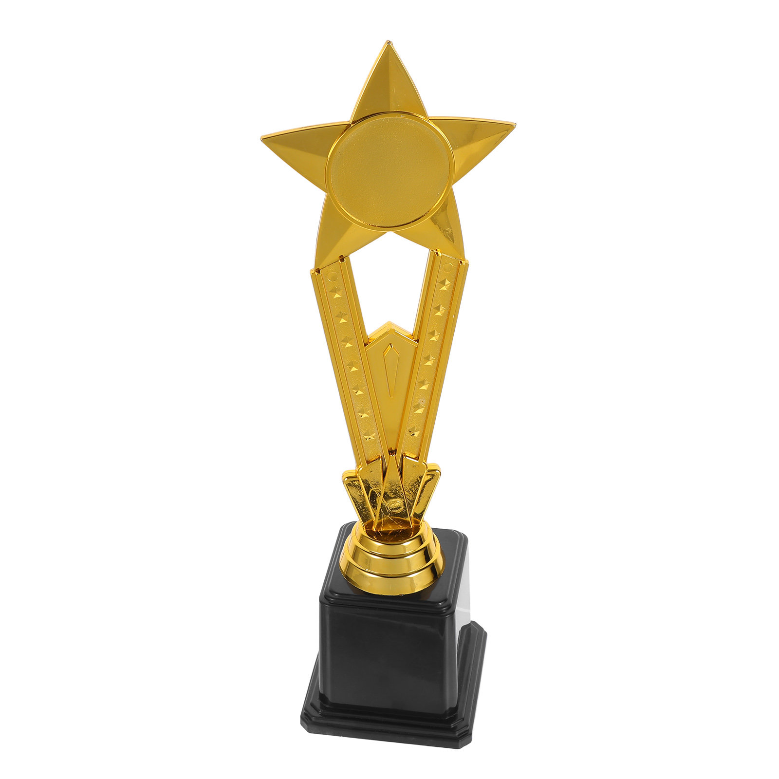 Team Sports - Plastikowy trofeum w kształcie złotej gwiazdy,