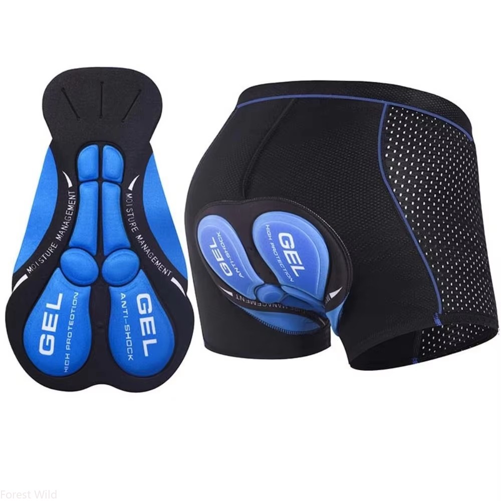 Padded Cycling Shorts 5D Gel - Męskie spodenki rowerowe z wkładką żelową