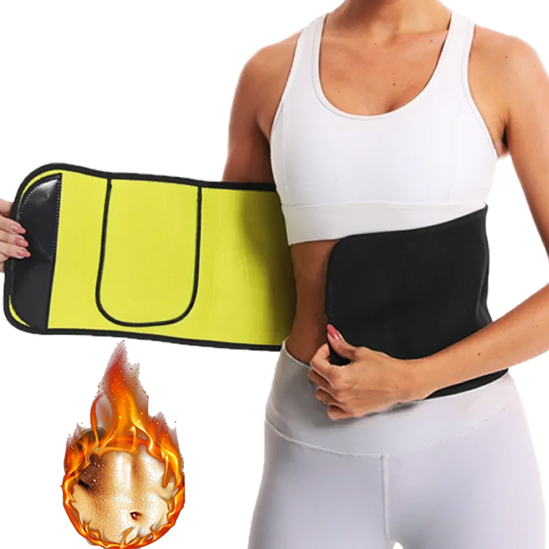 Sweat Waist Trainer Belt Neoprene - Damski pas trymerujący talię szczupłe urządzenie