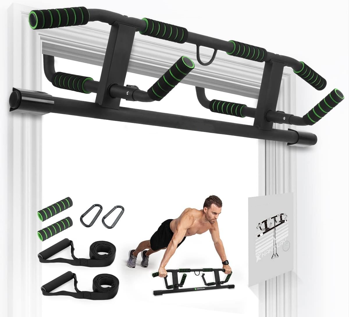 Door Pull Up Bar No Screw - Drążek do podciągania do drzwi, drążek