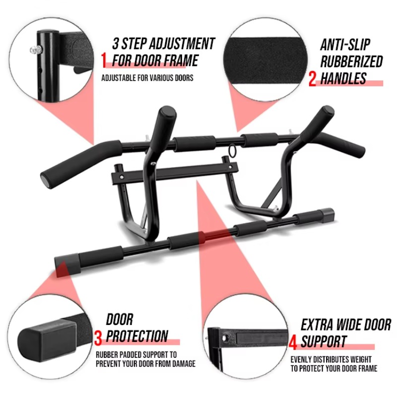 Door Pull Up Bar No Screw - Profesjonalne śruby prosto od producenta i