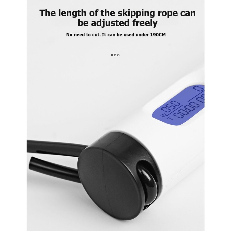 Smart Jump Rope Digital Counter - 【SPECJALNA OFERTA】Inteligentna skakanka z licznikiem i