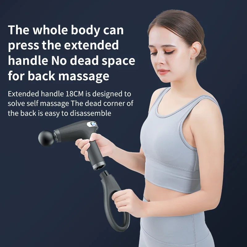 Masażer w formie kija, pistole – Electric Massage Gun Deep Tissue recenzja i cena
