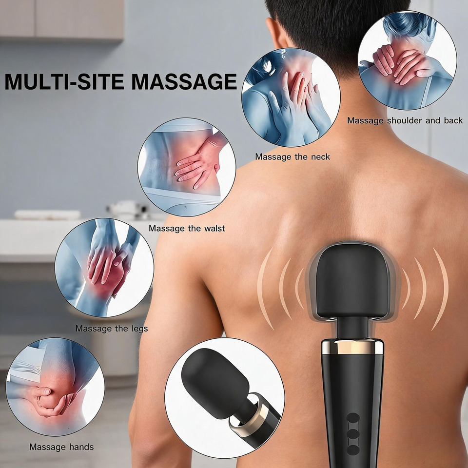 Pistolet do masażu EMS, masaże – Electric Massage Gun Deep Tissue recenzja i cena