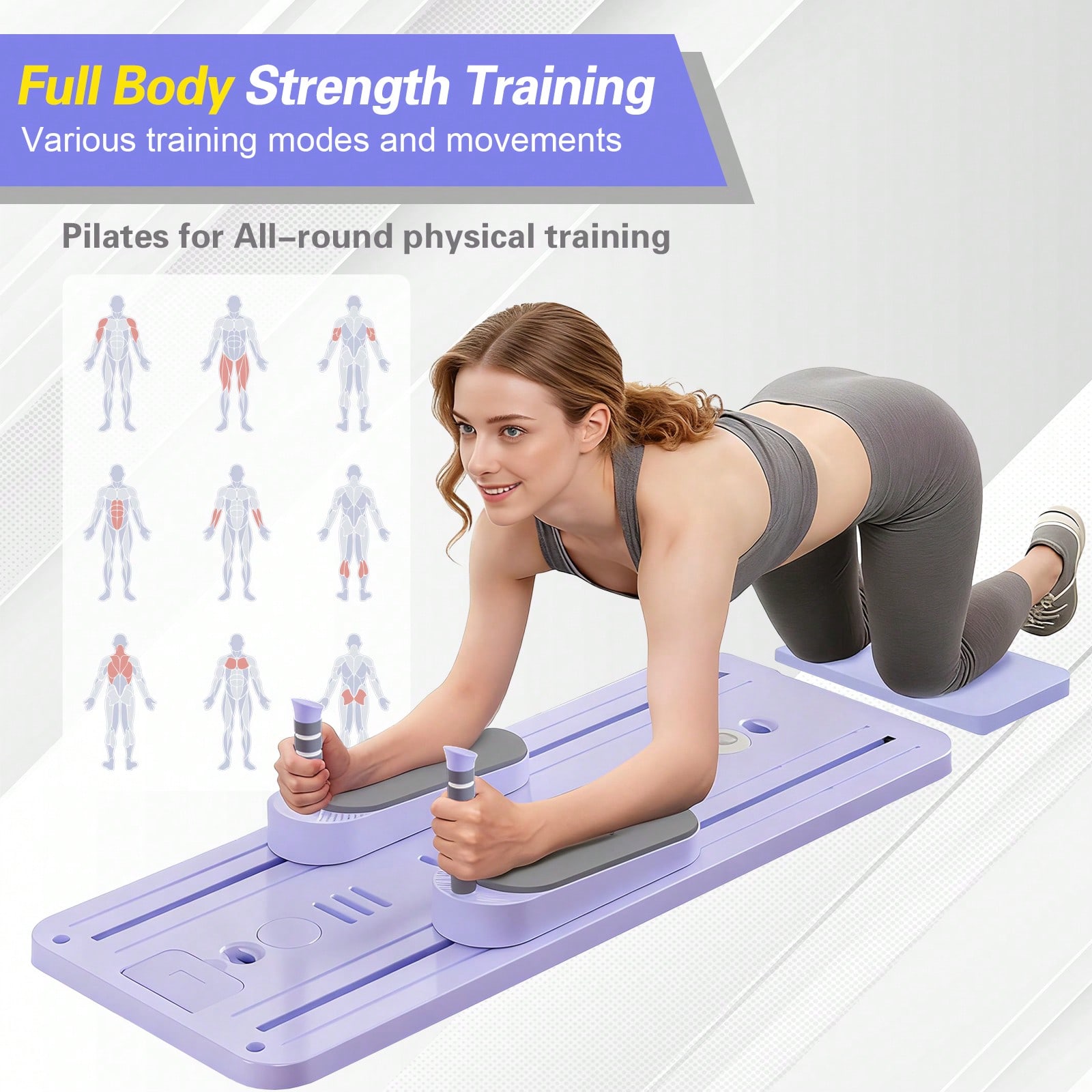 Reformer do pilatesu z drążkie – Fitness Equipment recenzja i cena