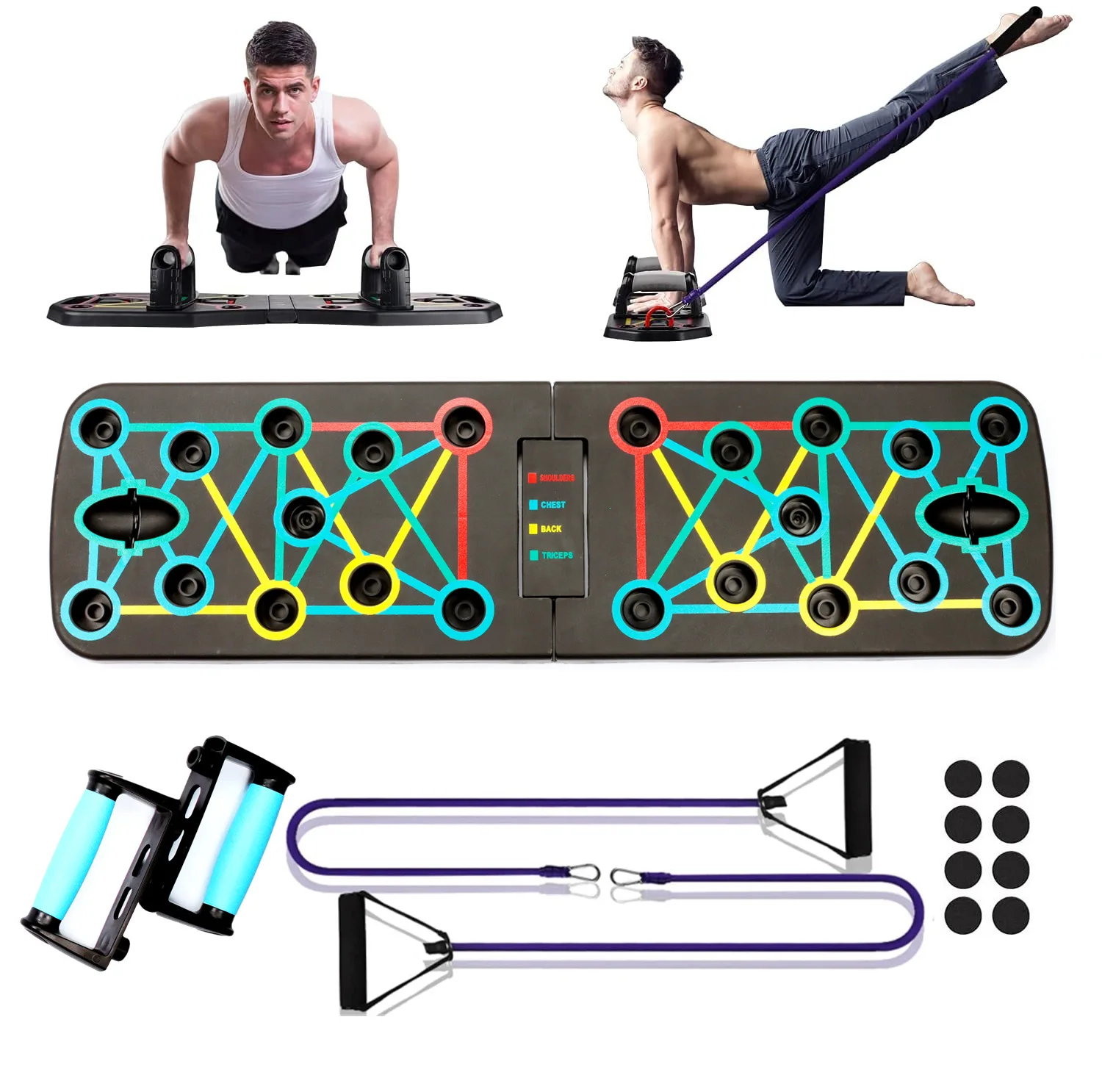 Składana, wielofunkcyjna deska – Push Up Board Foldable Multi Function recenzja i cena