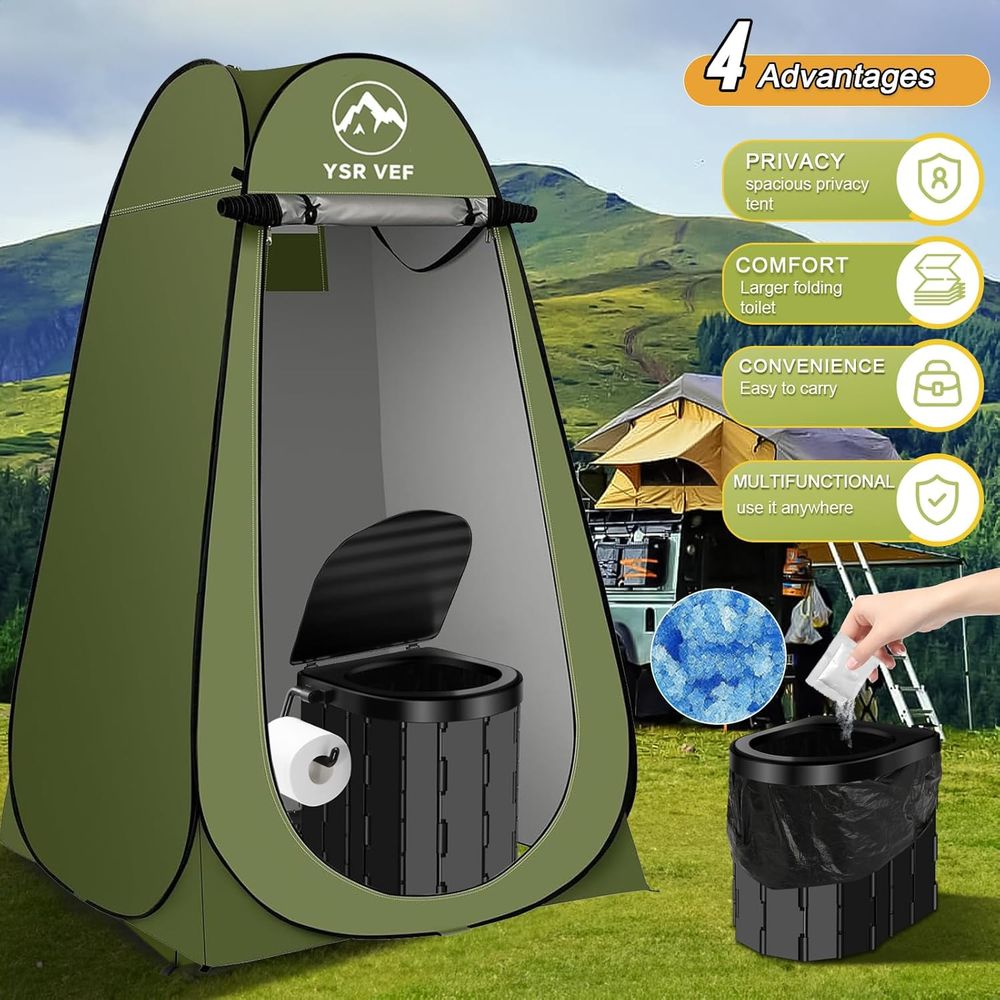 Przenośny Zestaw Toaletowy, To – Camping recenzja i cena
