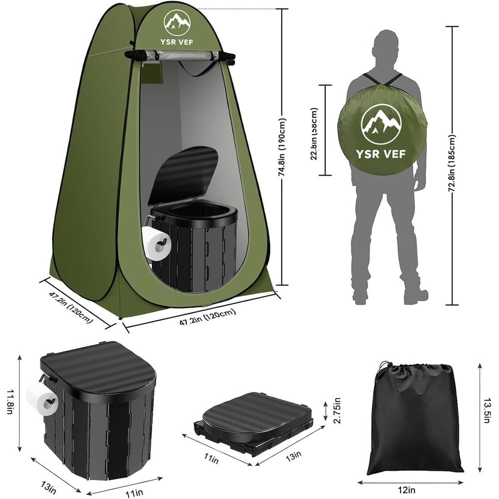 Przenośny Zestaw Toaletowy, To – Camping recenzja i cena