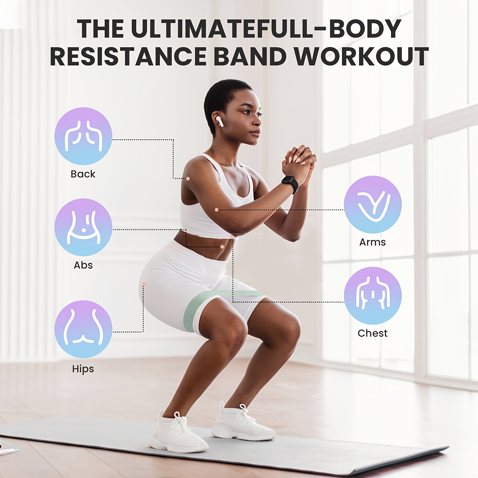 1 szt./4 szt. Gumy oporowe do  – Pilates Bar Kit With Resistance Bands recenzja i cena