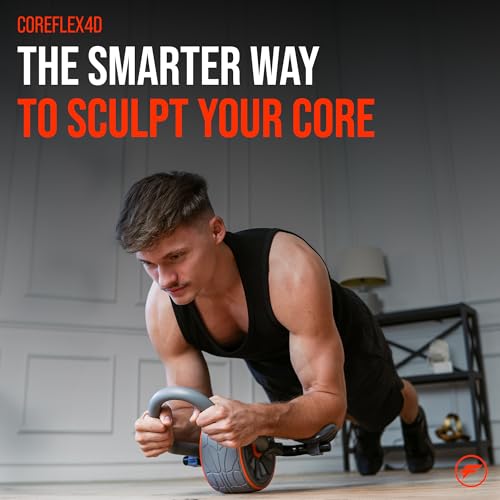 CoreFlex4D Koło do ćwiczeń mię – Ab Roller Wheel With Elbow Support recenzja i cena