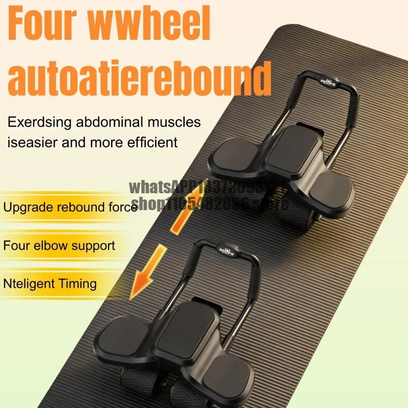 Wałek do ćwiczeń mięśni brzuch – Ab Roller Wheel With Elbow Support recenzja i cena