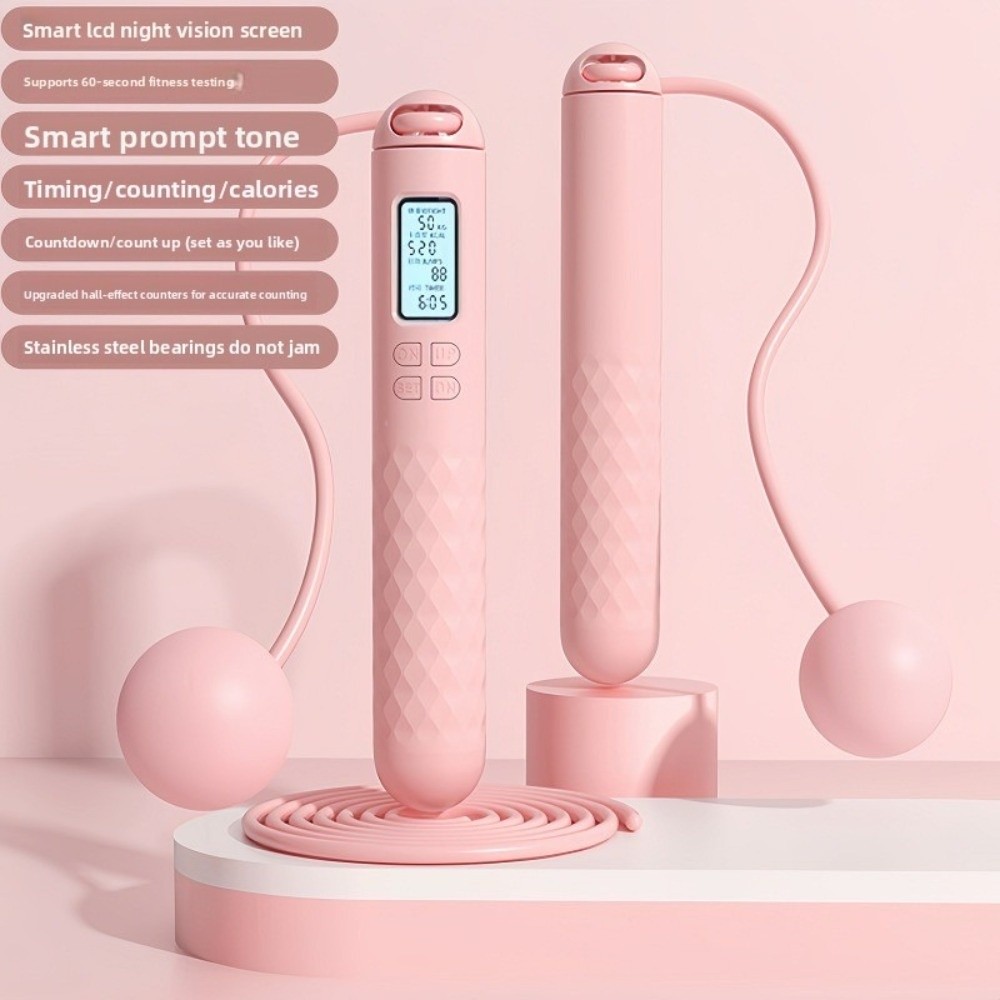 Bezprzewodowa skakanka bez lin – Smart Jump Rope Digital Counter recenzja i cena