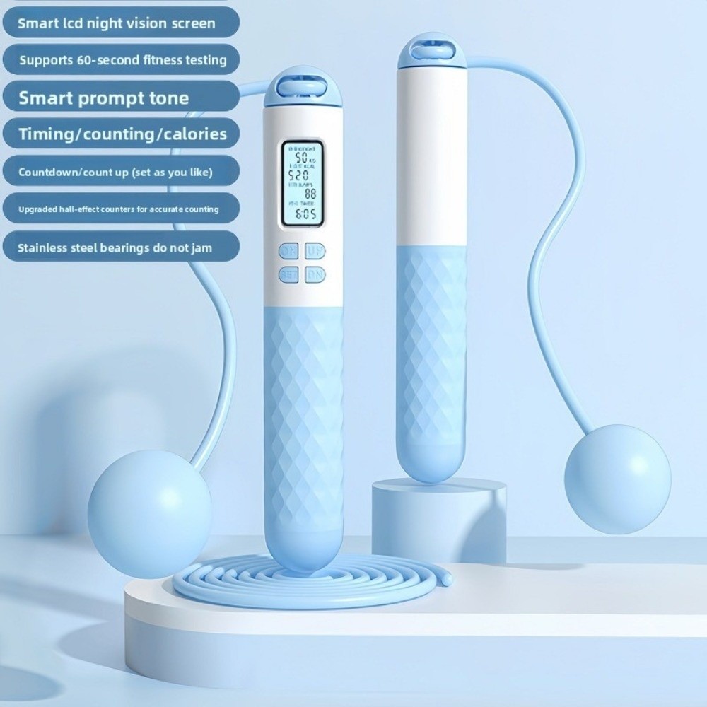 Bezprzewodowa skakanka bez lin – Smart Jump Rope Digital Counter recenzja i cena