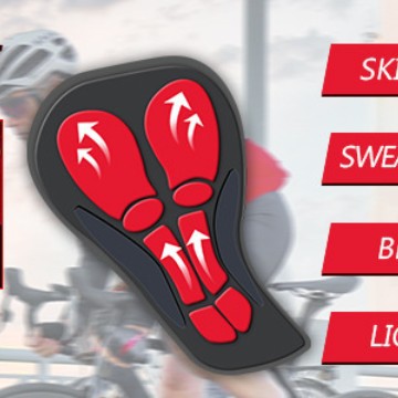 Spodenki rowerowe z oddychając – Padded Cycling Shorts 5D Gel recenzja i cena