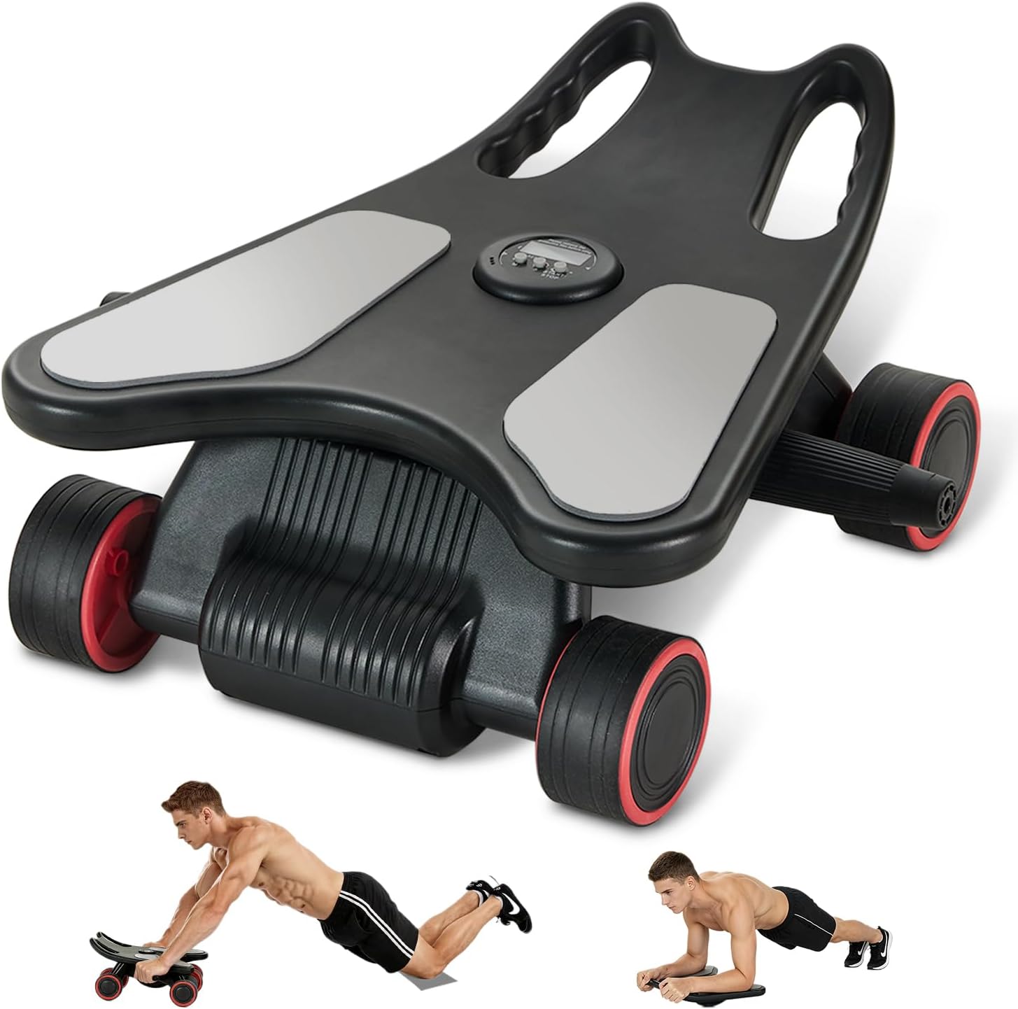 Kółko do ćwiczeń mięśni brzuch – Ab Roller Wheel With Elbow Support recenzja i cena