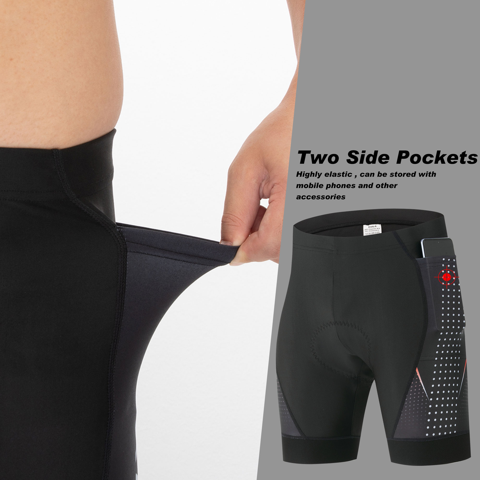 Profesjonalne spodenki rowerow – Padded Cycling Shorts 5D Gel recenzja i cena