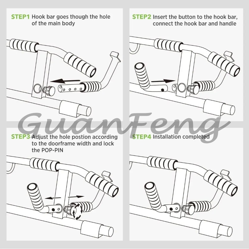 Drążek do podciągania bez śrub – Door Pull Up Bar No Screw recenzja i cena