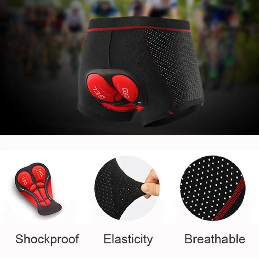 Męskie spodenki rowerowe z wkł – Padded Cycling Shorts 5D Gel recenzja i cena