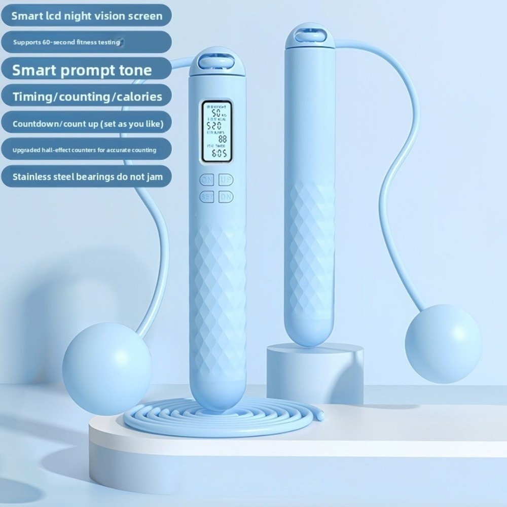 Bezprzewodowa skakanka bez lin – Smart Jump Rope Digital Counter recenzja i cena