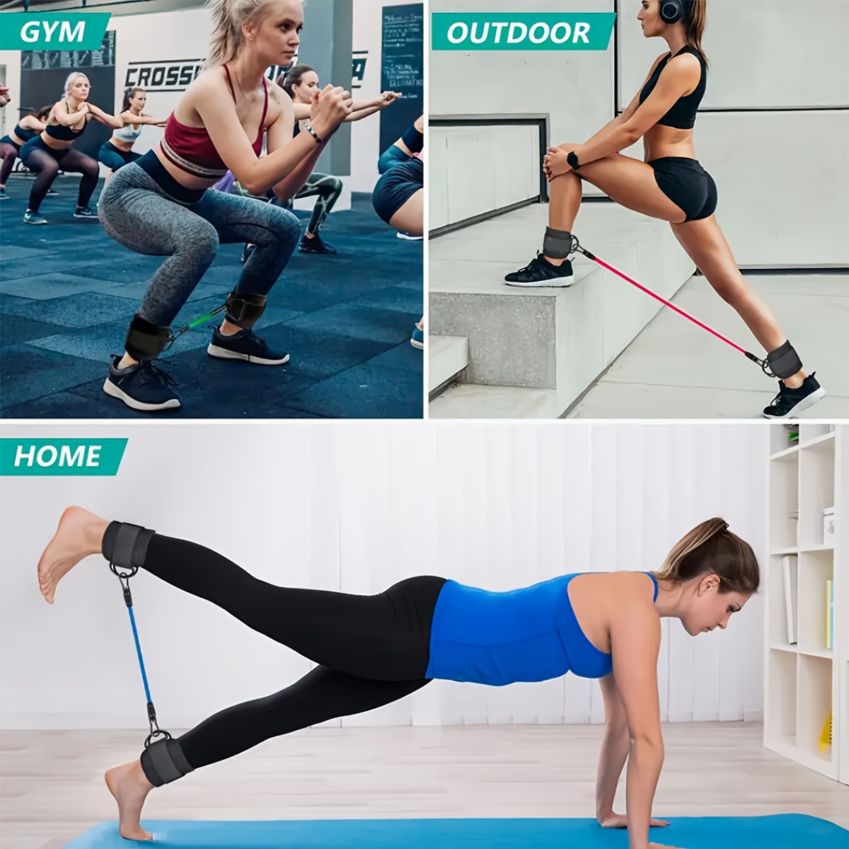 5-częściowy zestaw taśm oporow – Resistance Bands Set With Handles recenzja i cena