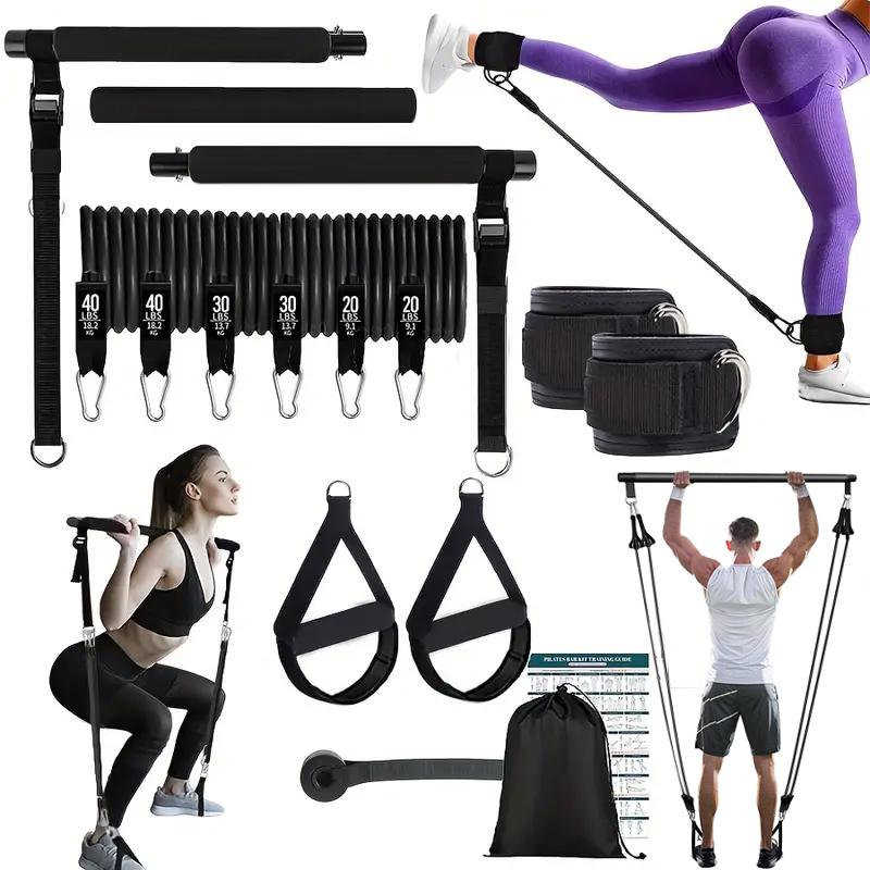 Wielofunkcyjny zestaw do pilat – Pilates Bar Kit With Resistance Bands recenzja i cena
