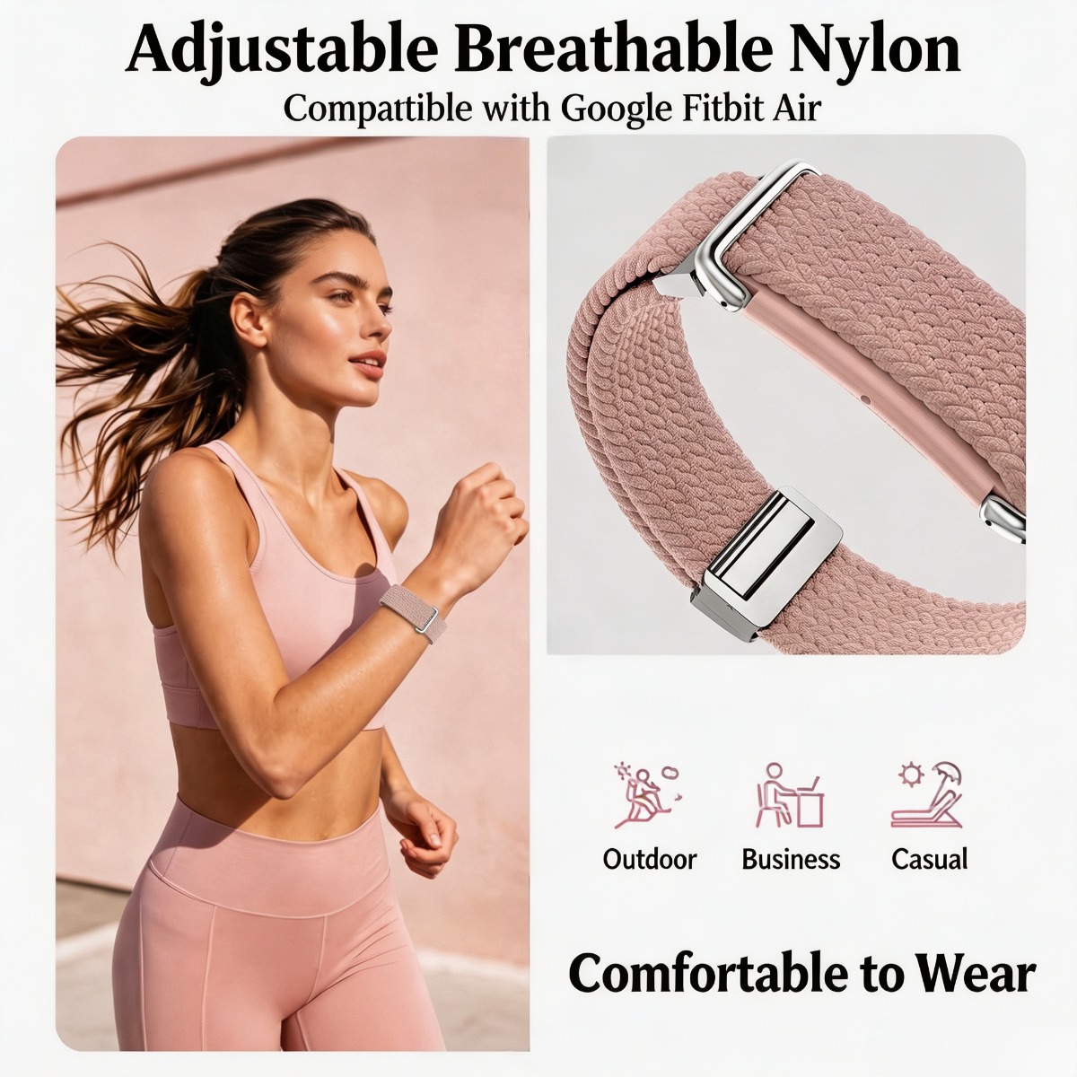 Nylonowa opaska na nadgarstek  – Resistance Bands Set With Handles recenzja i cena