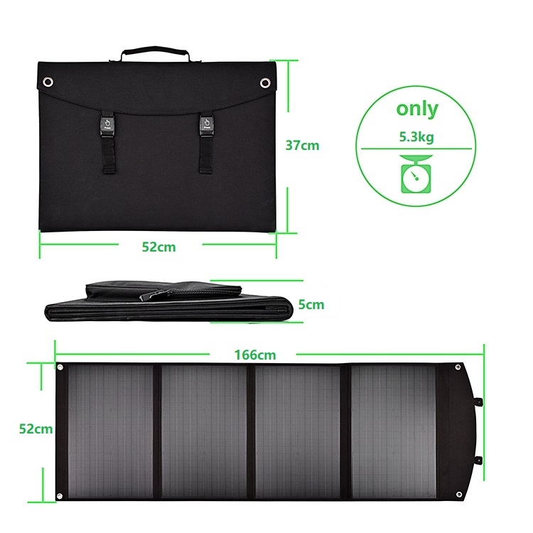 Panele słoneczne składane 100W – Hiking recenzja i cena