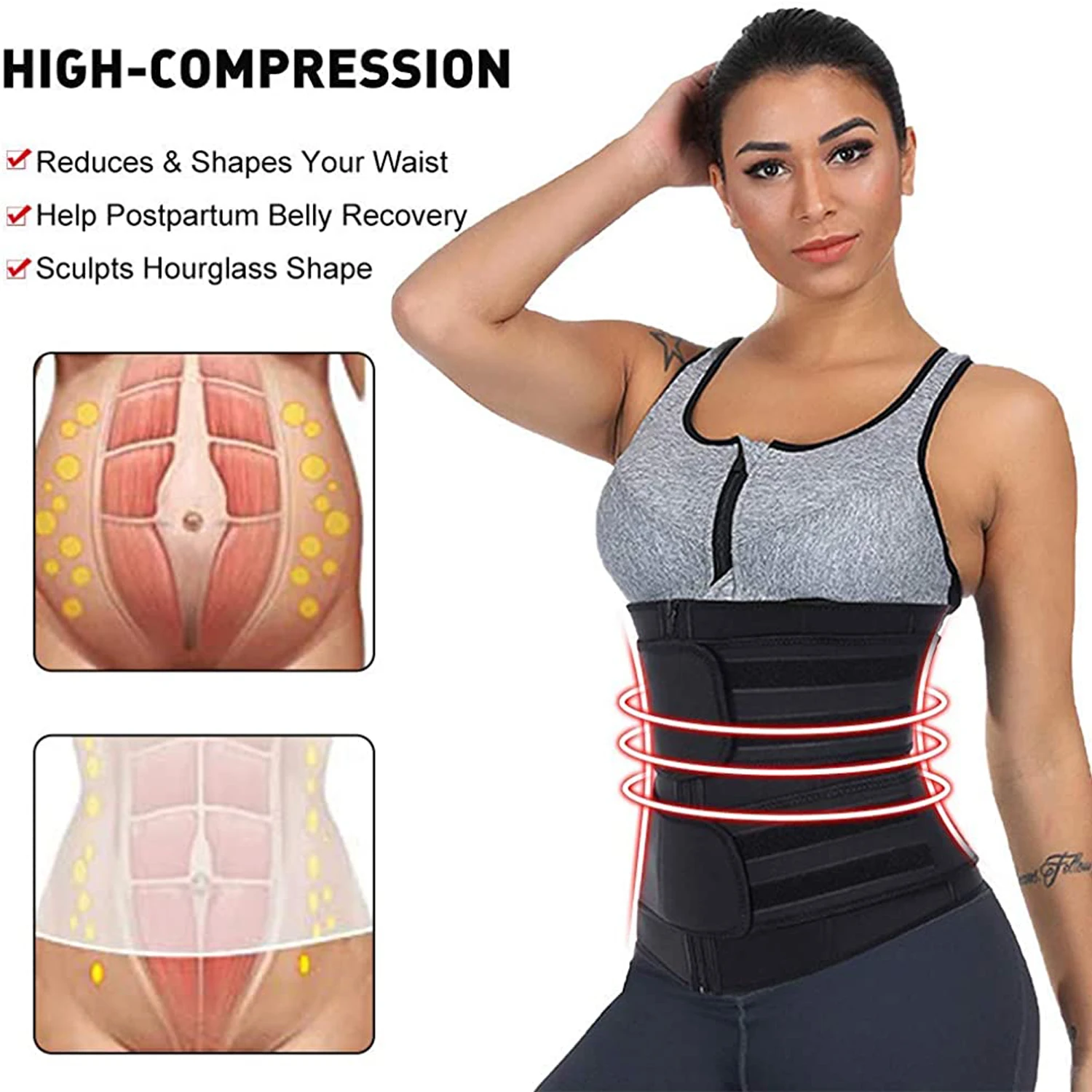 Neoprenowy pas treningowy do t – Sweat Waist Trainer Belt Neoprene recenzja i cena
