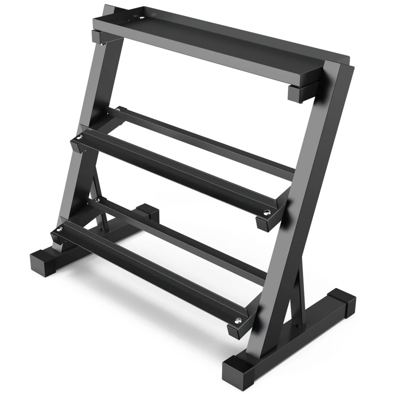 3-poziomowy stojak na hantle,  – Fitness Equipment recenzja i cena