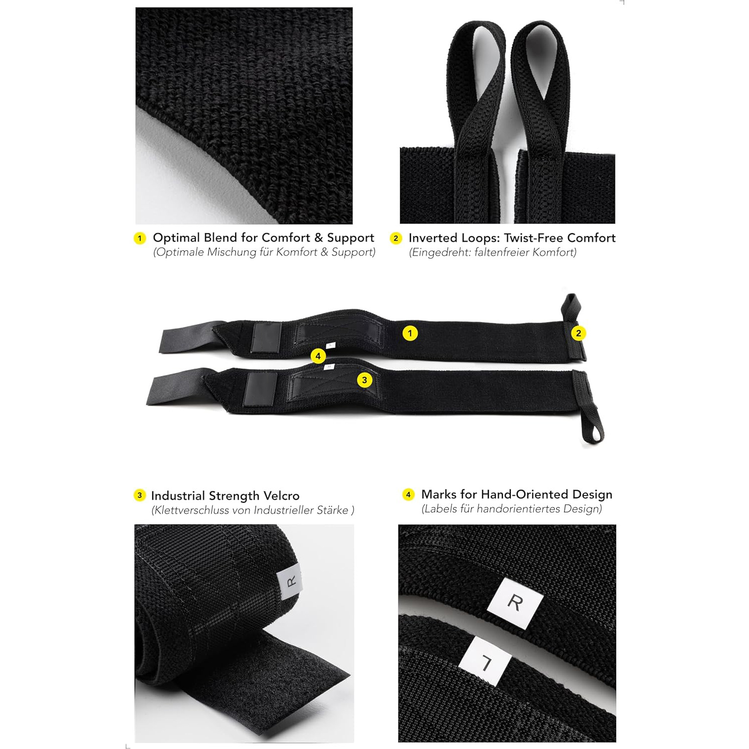 ‌ Regulowane opaski na nadgars – Wrist Wraps Weightlifting Support recenzja i cena