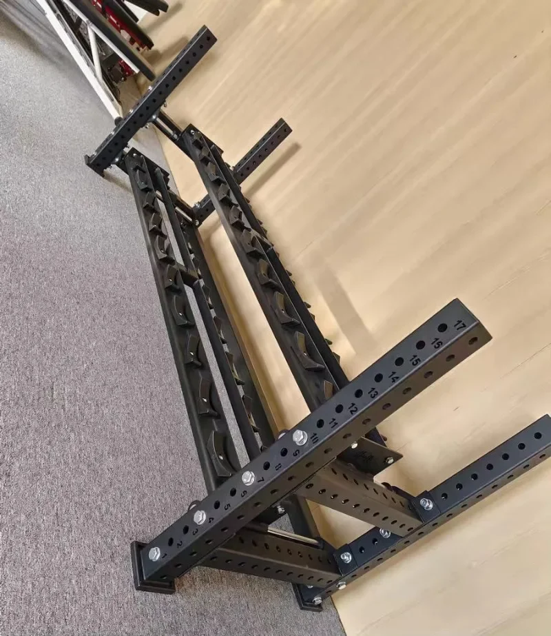 Komercyjny regał na hantle - k – Fitness Equipment recenzja i cena