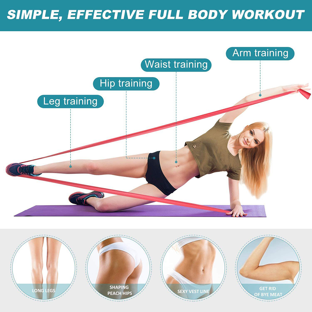 Joga Sportowe taśmy oporowe Tr – Pilates Bar Kit With Resistance Bands recenzja i cena