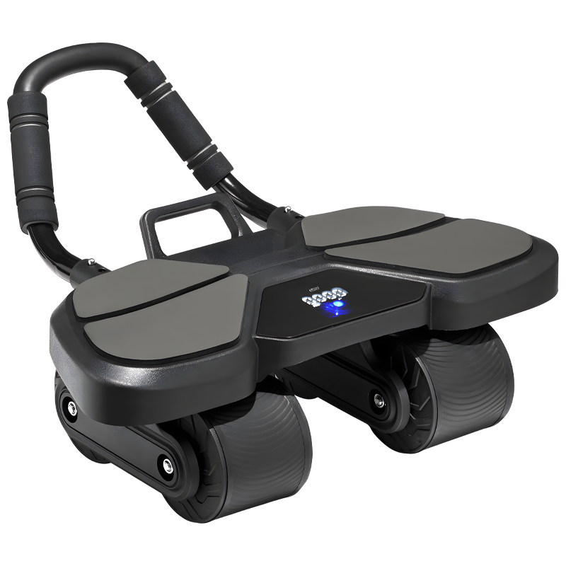 Czarny roller do ćwiczeń mięśn – Ab Roller Wheel With Elbow Support recenzja i cena