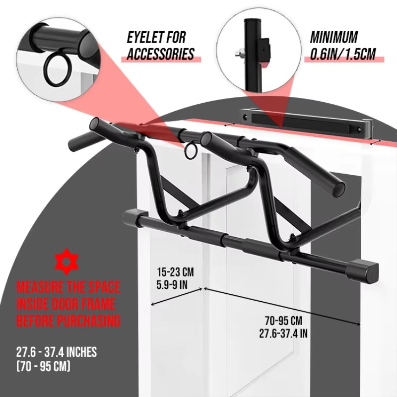 Profesjonalne śruby prosto od  – Door Pull Up Bar No Screw recenzja i cena