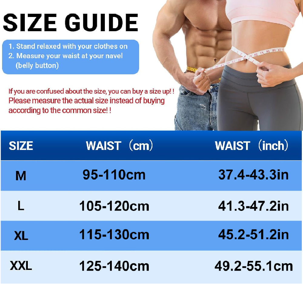 1 szt. Męska kamizelka do saun – Sweat Waist Trainer Belt Neoprene recenzja i cena