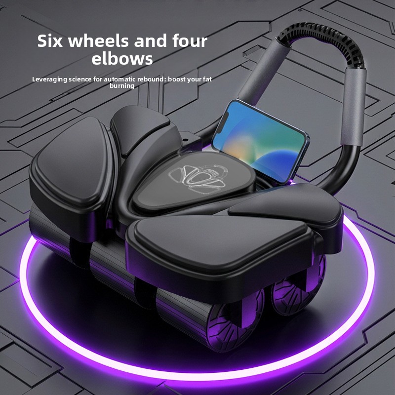 Przenośny 6-kołowy cyfrowy int – Ab Roller Wheel With Elbow Support recenzja i cena