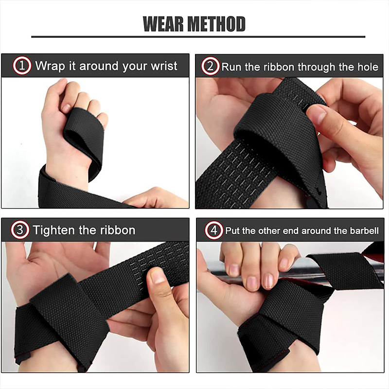 2 szt. pasków do podnoszenia c – Wrist Wraps Weightlifting Support recenzja i cena